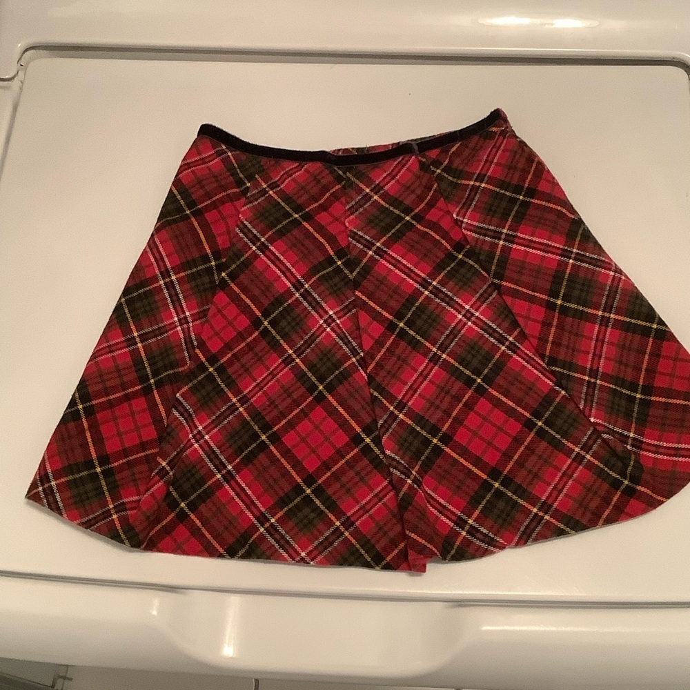 OshKosh B'gosh Red Plaid Kids Skirt
